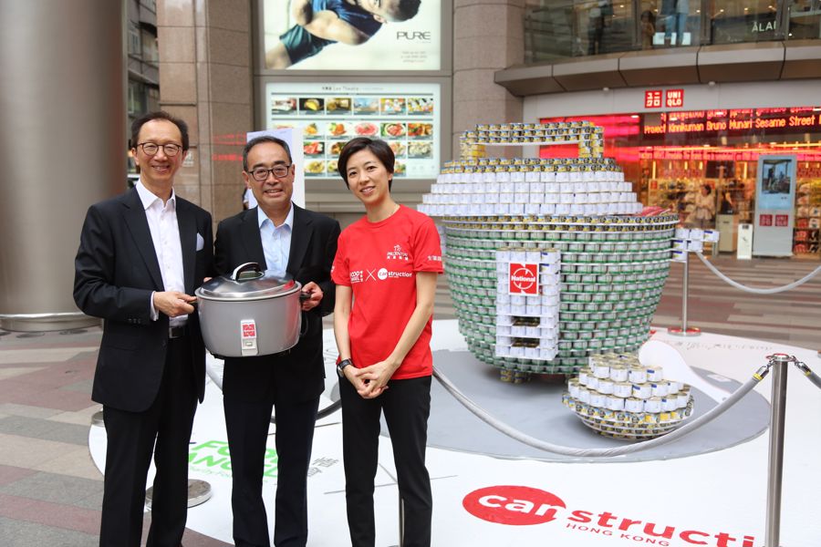 惜食堂主席梁錦松先生及惜食堂創辦人董愛麗女士均感謝蒙德揚先生和信興教育及慈善基金的支持。